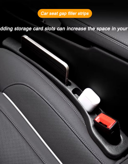 Load image into Gallery viewer, Car Seat Gap Filler Side Seam Plug Strip Leak-Proof Filling Strip for All Car Model Wallet Phone Holder Car Accessories
