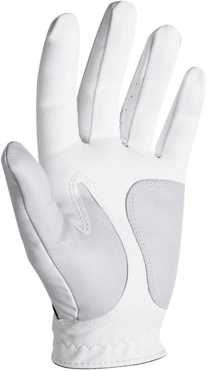 Men'S Weathersof Golf Glove (White)