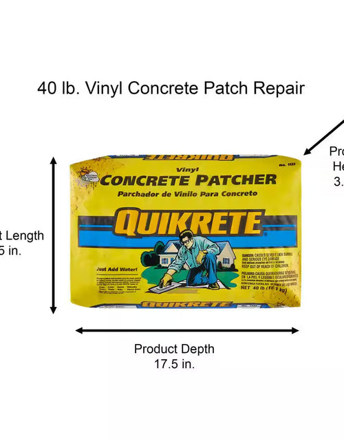 Load image into Gallery viewer, 40 Lb. Vinyl Concrete Patch Repair
